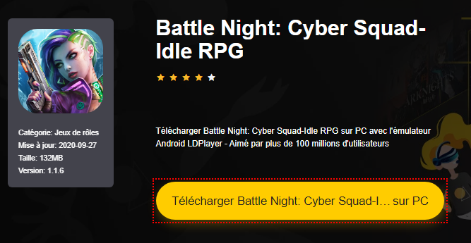 Installer Battle Night: Cyber Squad-Idle RPG sur PC 