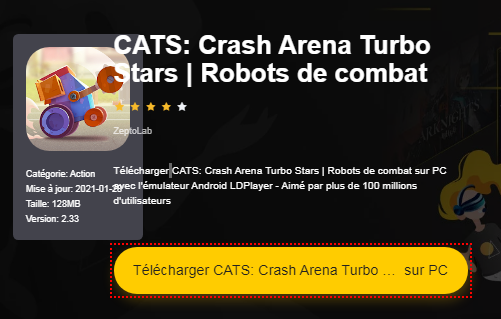 Installer CATS: Crash Arena Turbo Stars | Robots de combat sur PC 