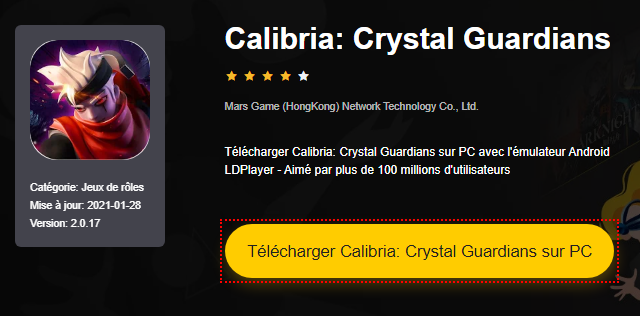 Installer Calibria: Crystal Guardians sur PC 