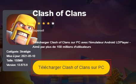 Installer Clash of Clans sur PC 