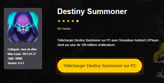 Installer Destiny Summoner sur PC 