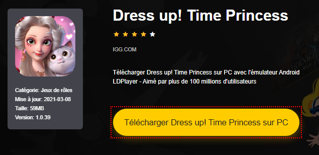 Installer Dress up! Time Princess sur PC 