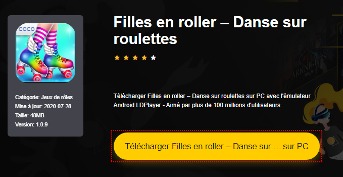 Installer Filles en roller – Danse sur roulettes sur PC 