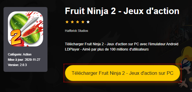 Installer Fruit Ninja 2 - Jeux d'action sur PC 