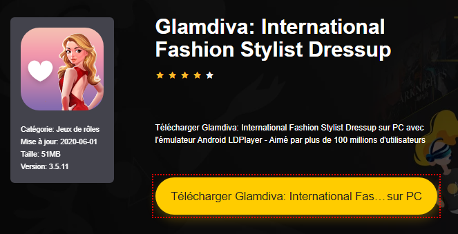 Installer Glamdiva: International Fashion Stylist Dressup sur PC 