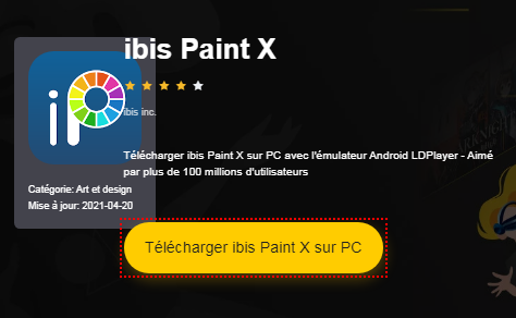 Installer ibis Paint X sur PC