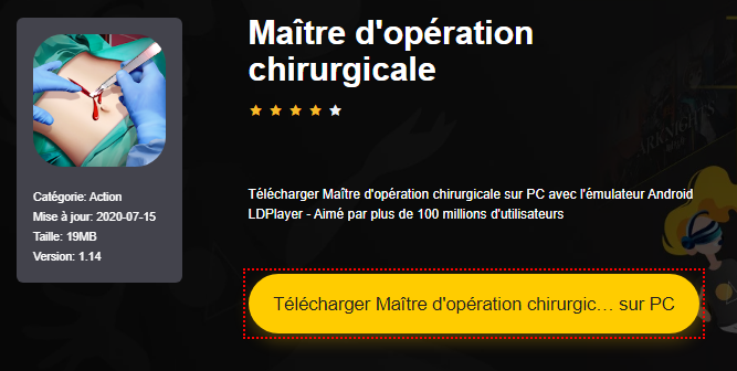 Installer Maître d'opération chirurgicale sur PC 