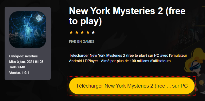 Installer New York Mysteries 2 (free to play) sur PC 