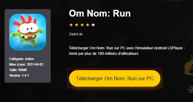 Installer Om Nom: Run sur PC 