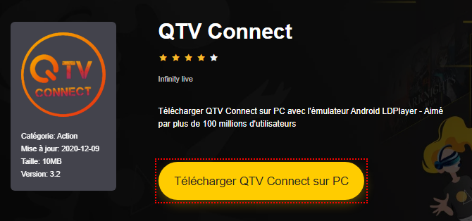 Installer QTV Connect sur PC 