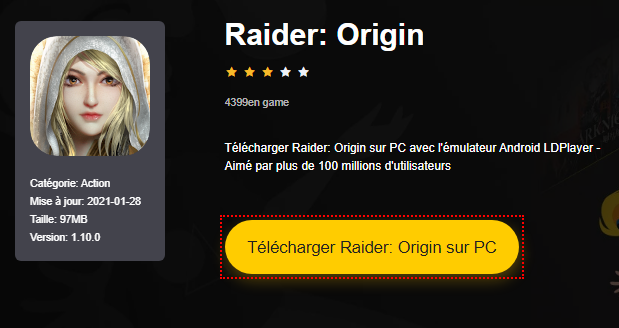 Installer Raider: Origin sur PC 