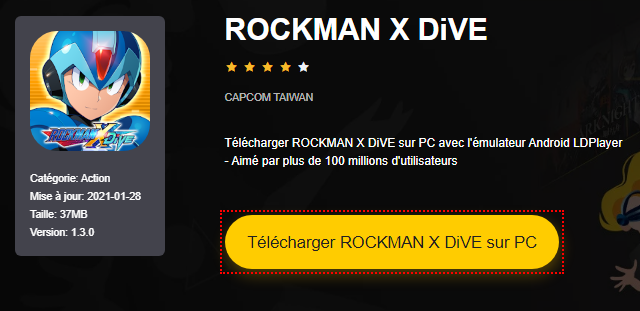 Installer ROCKMAN X DiVE sur PC 