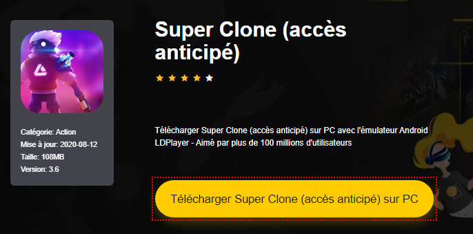 Installer Super Clone (accès anticipé) sur PC 