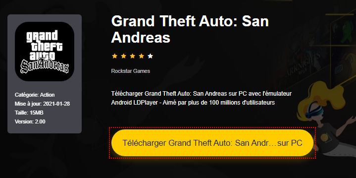 Installer Grand Theft Auto: San Andreas sur PC 