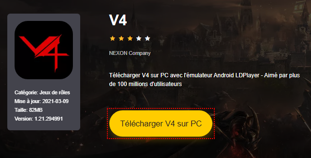 Installer V4 sur PC 