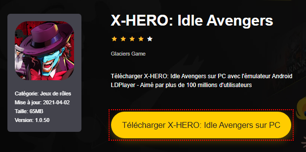 Installer X-HERO: Idle Avengers sur PC 