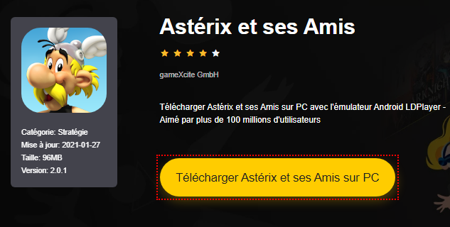 Installer Astérix et ses Amis sur PC 