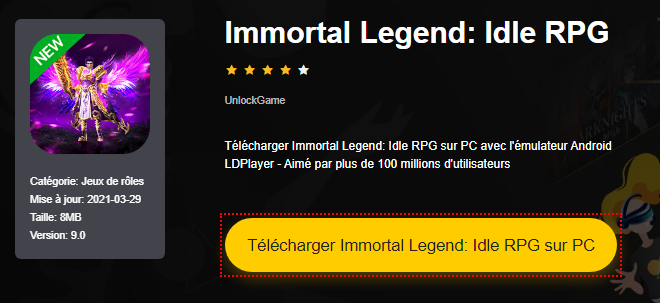 Installer Immortal Legend: Idle RPG sur PC 