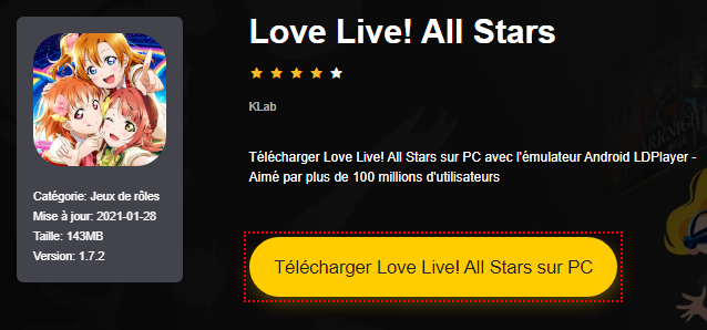 Installer Love Live! All Stars sur PC 