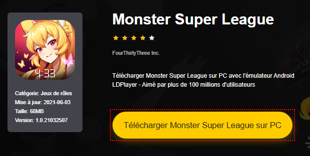 Installer Monster Super League sur PC 