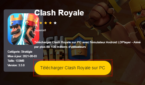 Installer Clash Royale sur PC