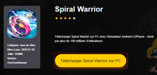 Installer Spiral Warrior sur PC 