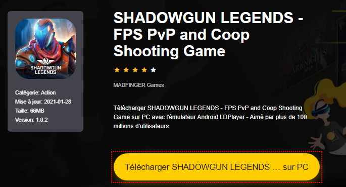 Installer SHADOWGUN LEGENDS - FPS PvP and Coop Shooting Game sur PC 