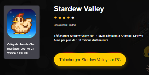 Installer Stardew Valley sur PC 