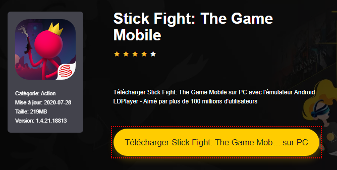 Installer Stick Fight: The Game Mobile sur PC 