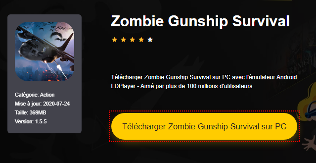 Installer Zombie Gunship Survival sur PC 