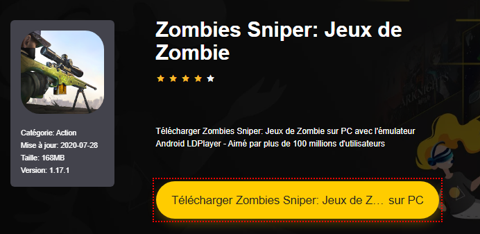 Installer Zombies Sniper: Jeux de Zombie sur PC 