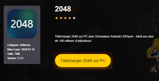 Installer 2048 sur PC 