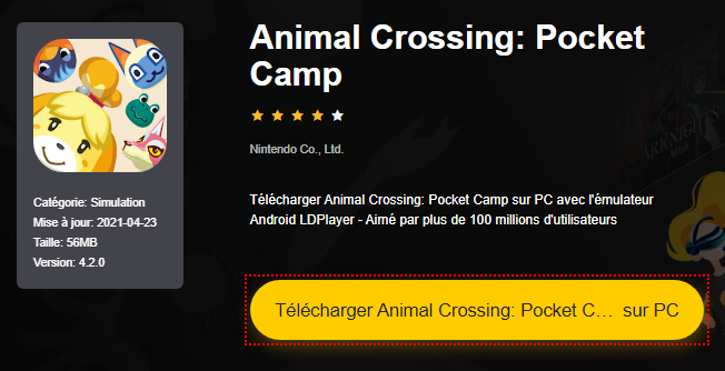 Installer Animal Crossing: Pocket Camp sur PC 