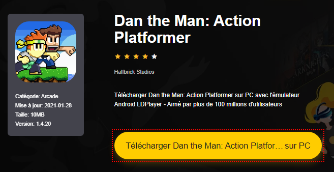 Installer Dan the Man: Action Platformer sur PC 