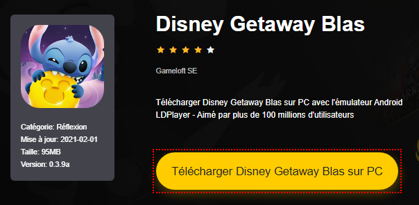 Installer Disney Getaway Blas sur PC 