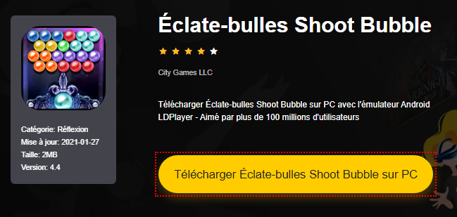 Installer Éclate-bulles Shoot Bubble sur PC 