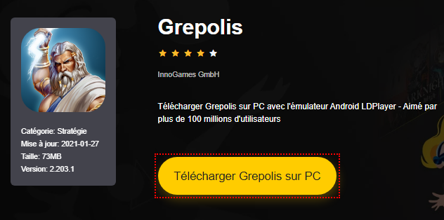 Installer Grepolis sur PC 