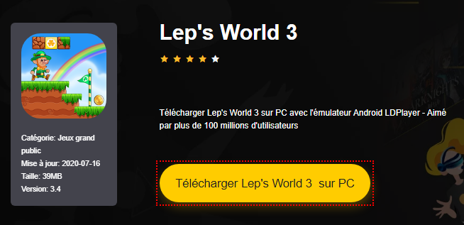 Installer Lep's World 3 sur PC 