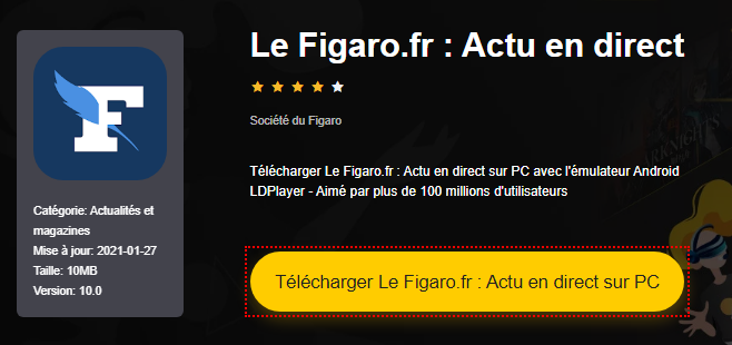 Installer Le Figaro.fr : Actu en direct sur PC 