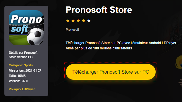 Installer Pronosoft Store sur PC 