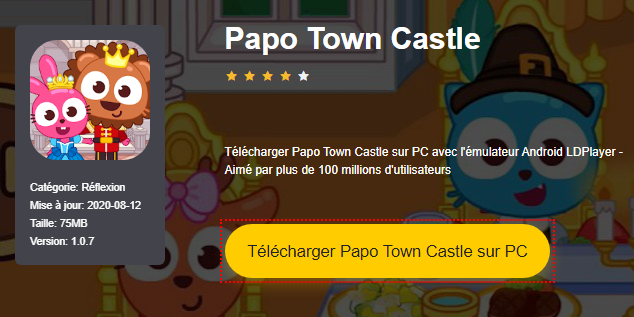 Installer Papo Town Castle sur PC 