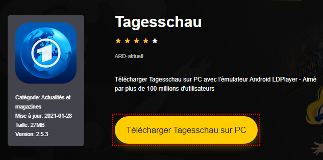 Installer Tagesschau sur PC 