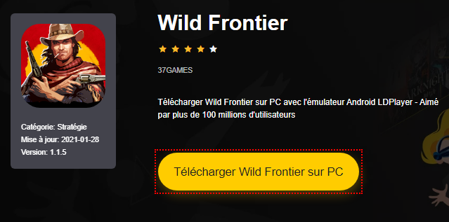 Installer Wild Frontier sur PC 