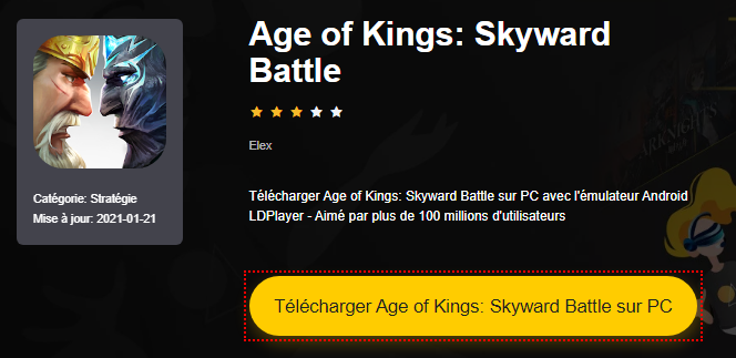 Installer Age of Kings: Skyward Battle sur PC 