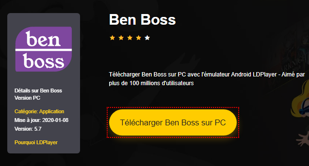 Installer Ben Boss sur PC 