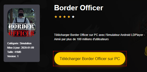 Installer Border Officer sur PC 