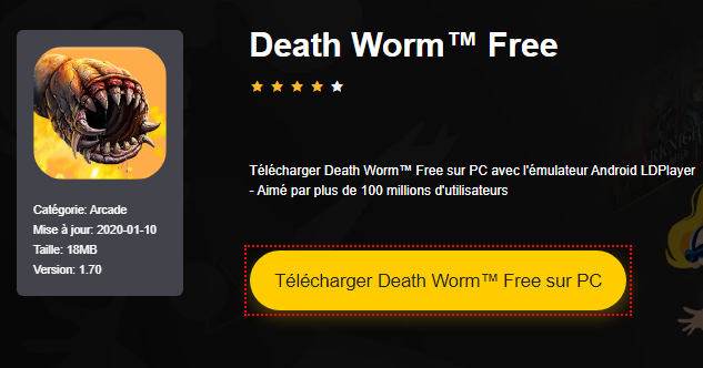 Installer Death Worm™ Free sur PC 