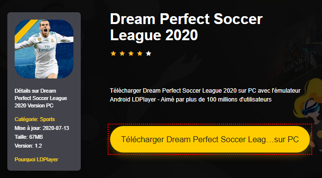 Installer Dream Perfect Soccer League 2020 sur PC 