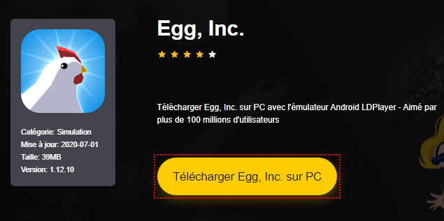 Installer Egg, Inc. sur PC 