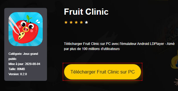 Installer Fruit Clinic sur PC 